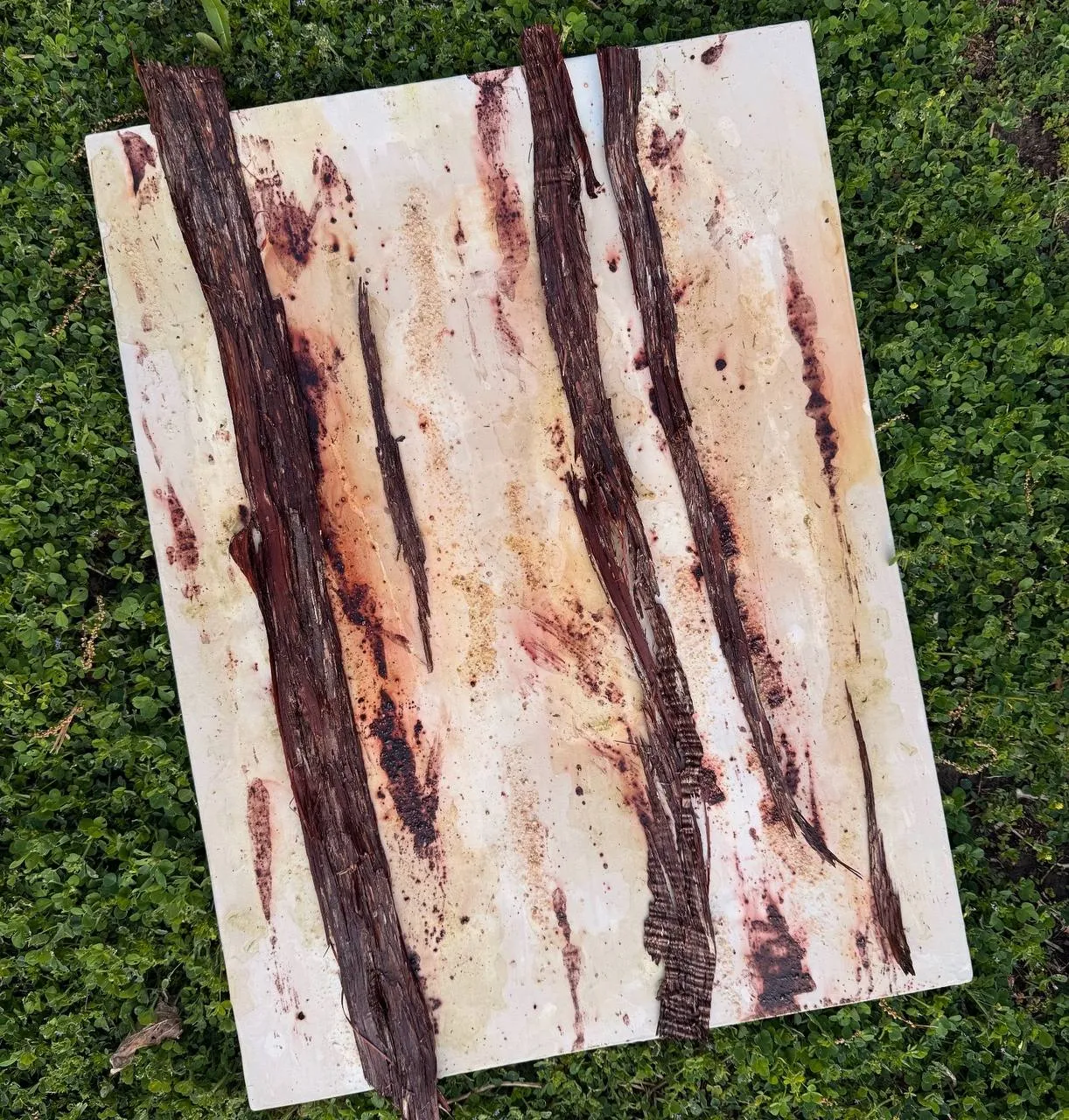 July Pines - Sold artwork