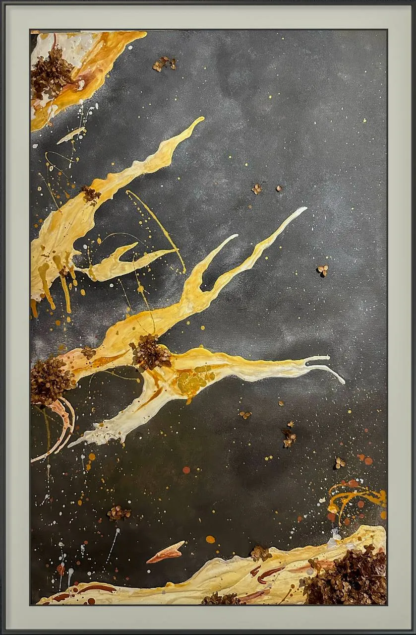 Of Ash And Flowers - Sold artwork